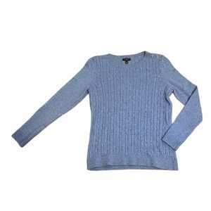 Talbots cable knit sweater